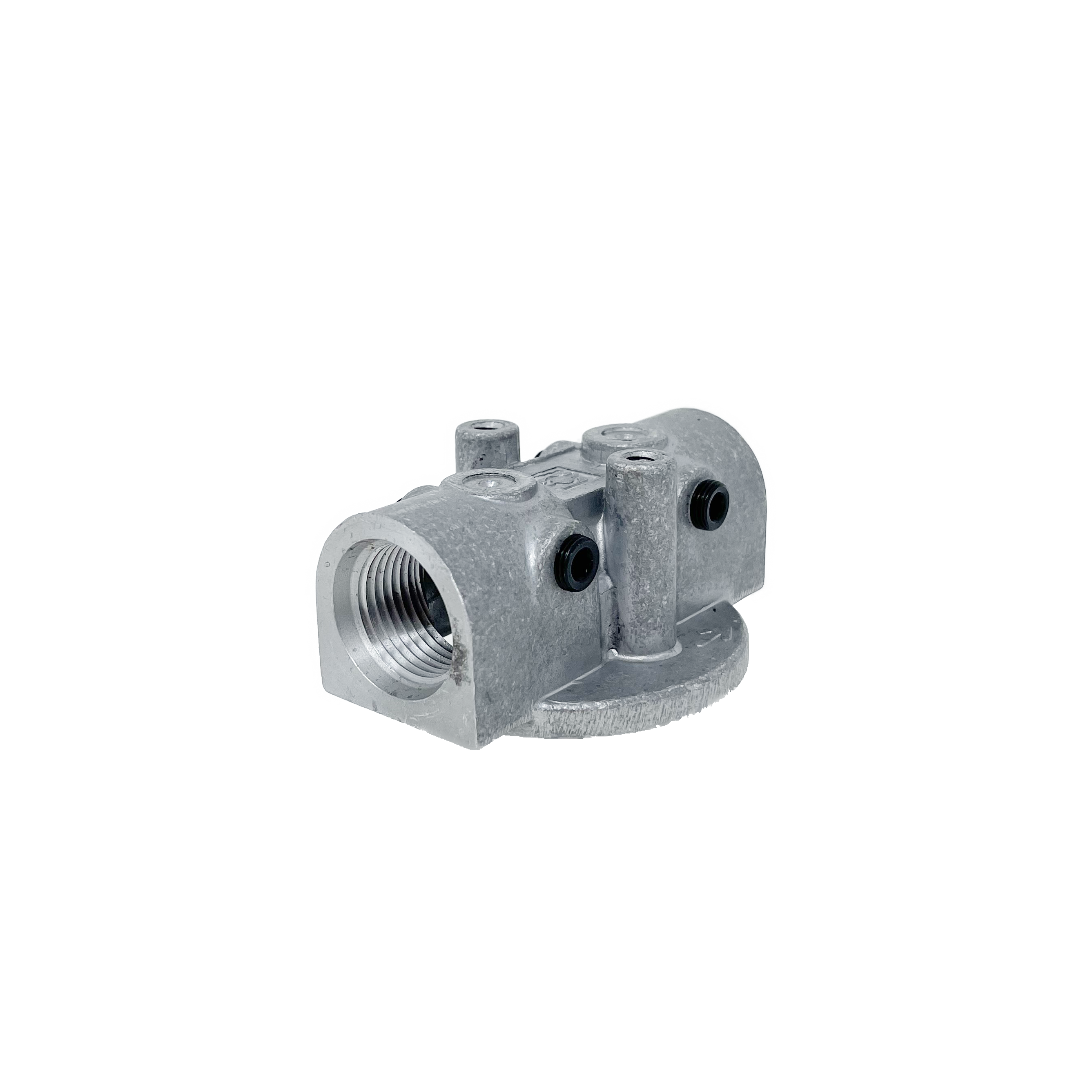 SAF-11-B1.7-1 : Stauff SAF Spin-On Filter Head, 25 GPM, 200psi, 0.75 (3/4") #12 SAE, With Bypass