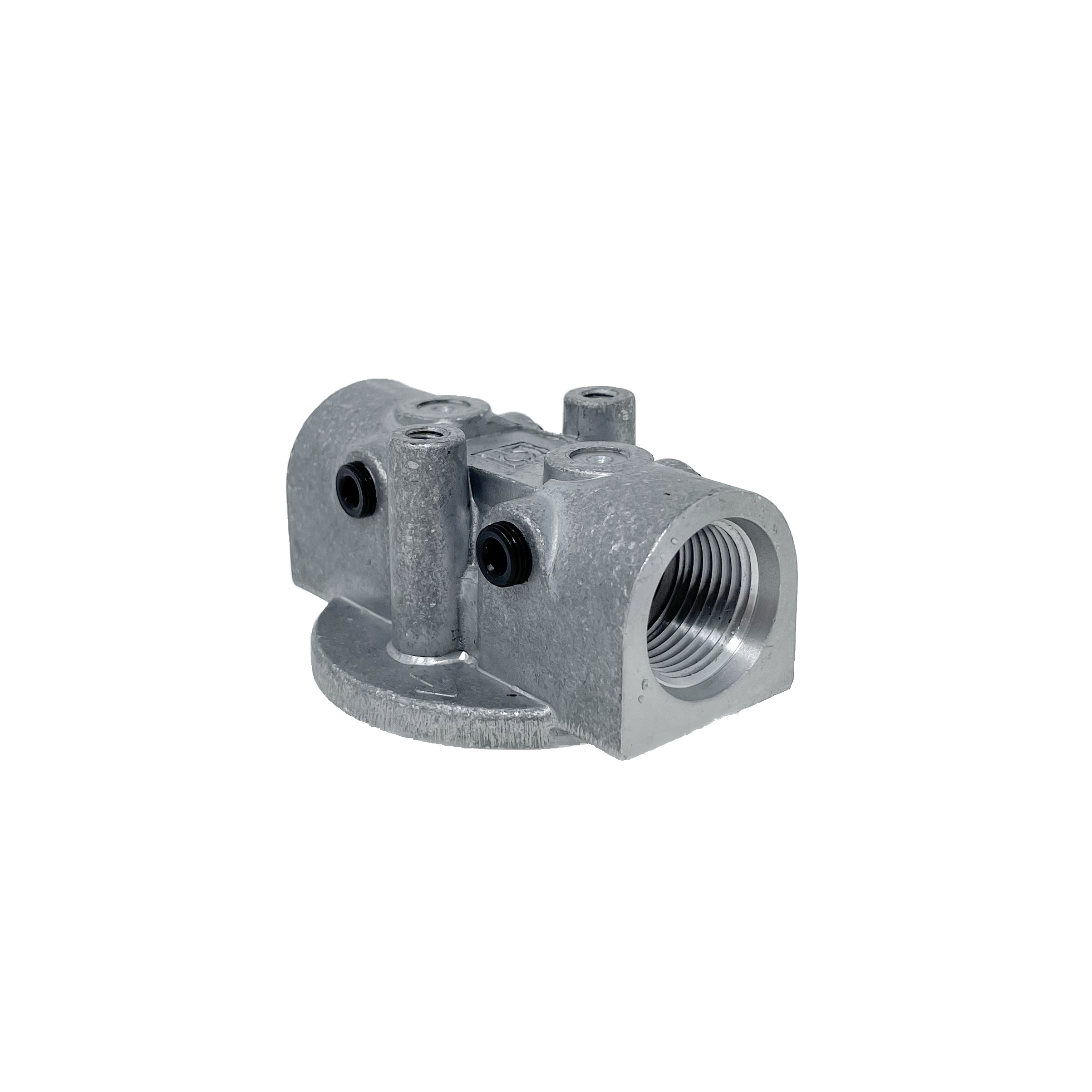 SAF-11-B1.7-4 : Stauff SAF Spin-On Filter Head, 15 GPM, 200psi, #12 SAE (3/4"), With Bypass