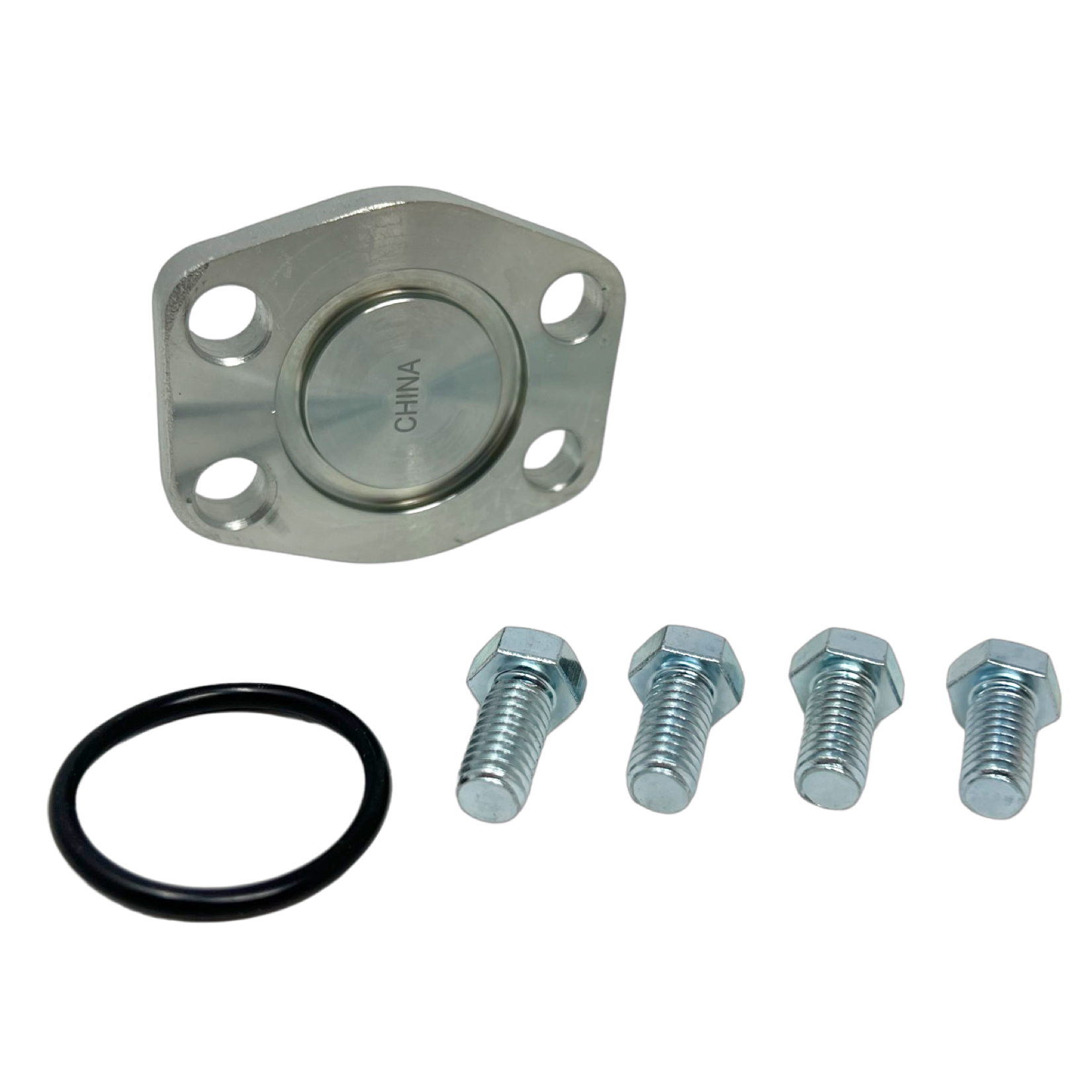 SPX-40U : AFP Zero PSI Shipping Plate, Steel, Straight, 2.5 (2-1/2") C62 Flange, Kit with Flange, Bolts, O-Rings