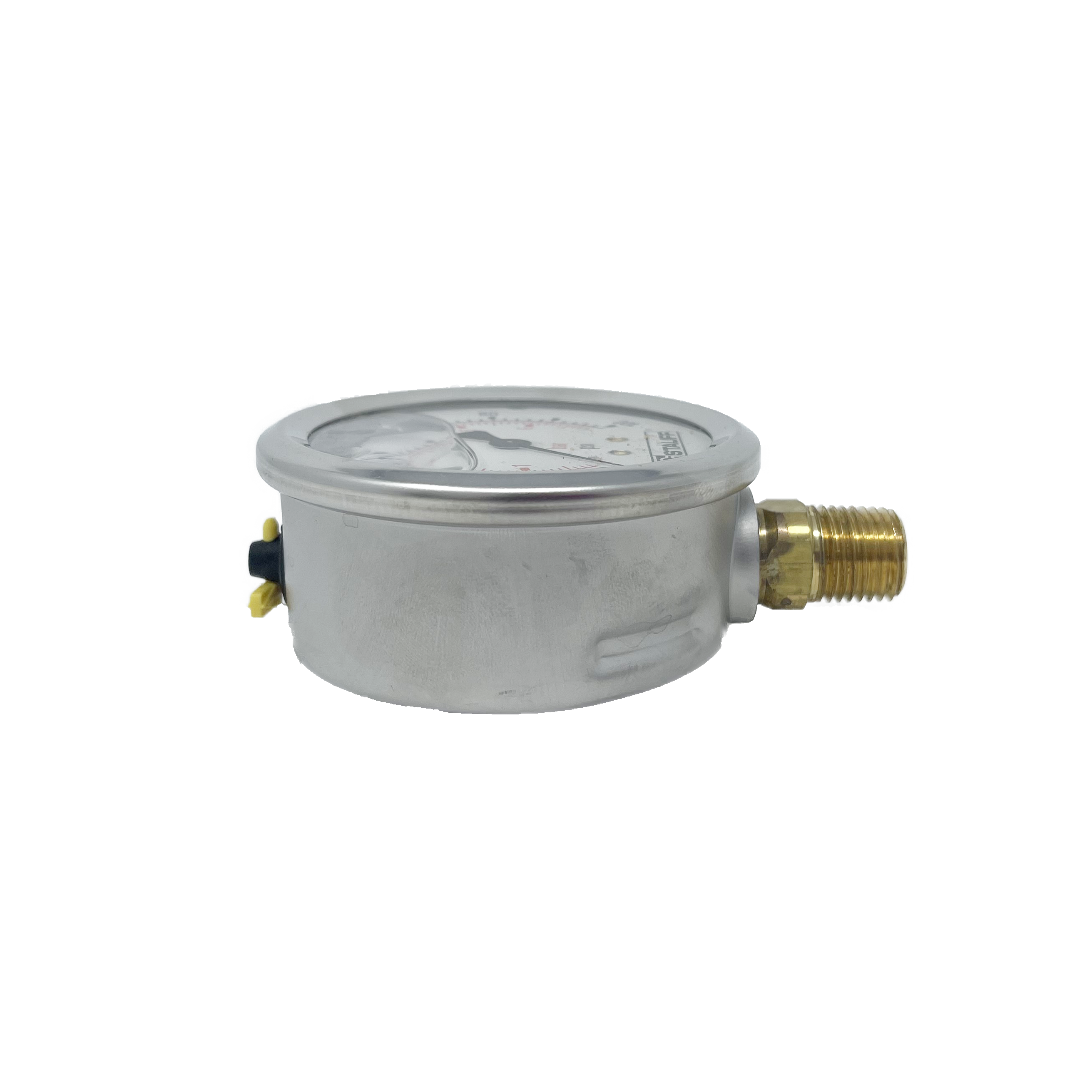 SPG-063-10000-05-S-N04 : Stauff Pressure Gauge, 2.5" Face, 0-10,000psi, 1/4" NPT, Stem Mount