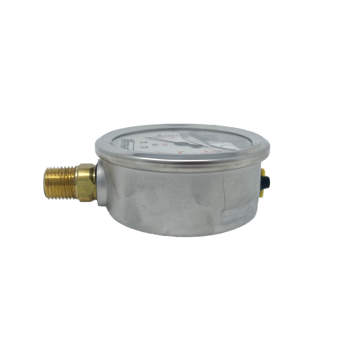 SPG-063-03000-05-S-N04 : Stauff Pressure Gauge, 2.5" Face, 0-3000psi, 1/4" NPT, Stem Mount