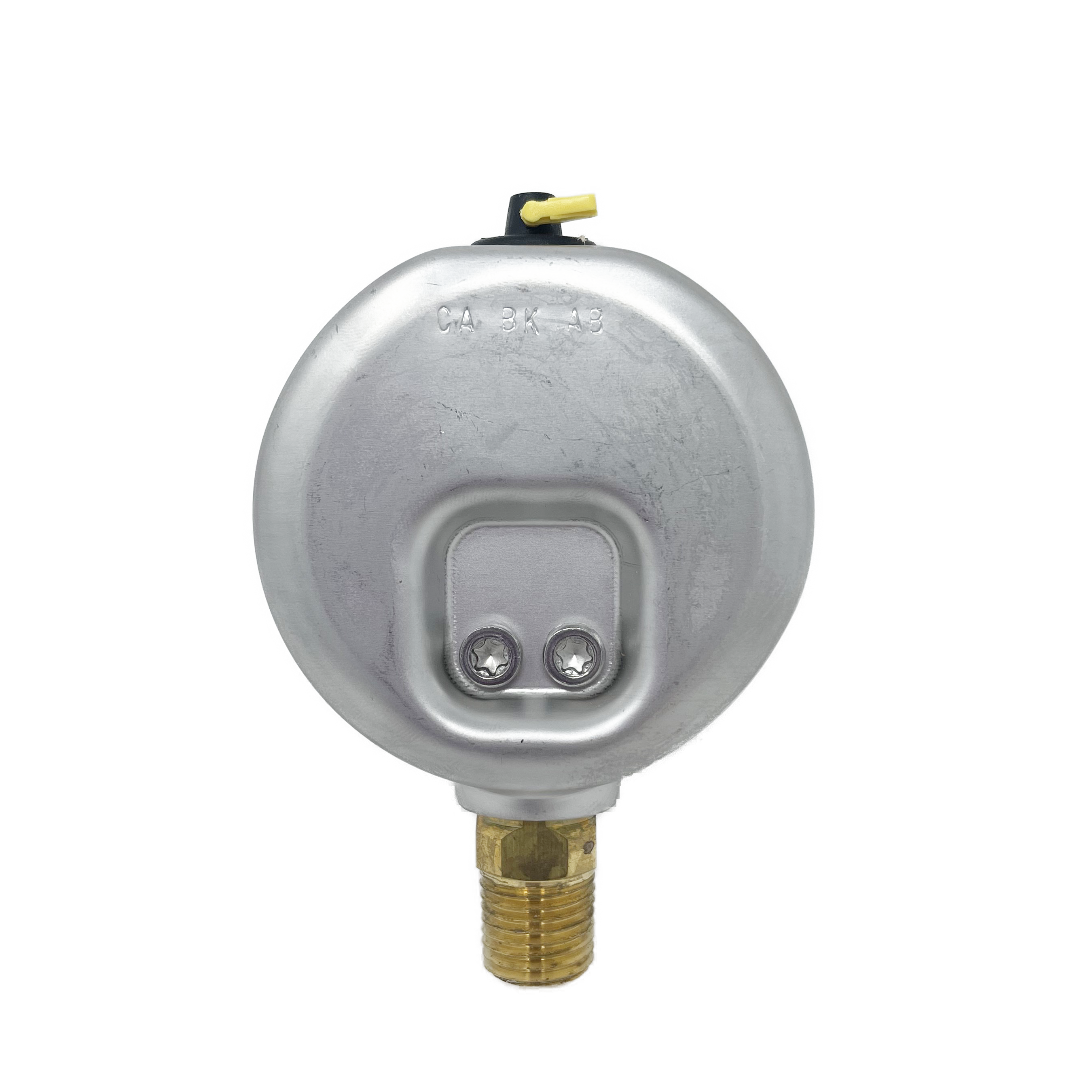 OHI-G-2.5-10K-S : OneHydraulics 2.5 Face Pressure Gauge, 0-10,000psi Pressure Range, 1/4 NPT, Stem Mounted Style