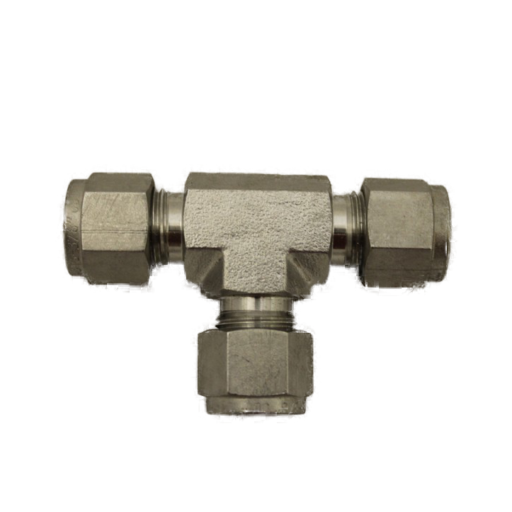 SS-IN2603-16-16-16-OHI : OHI Adapter, 1 Tube - 1 Tube - 1 Tube Union Tee (SS)