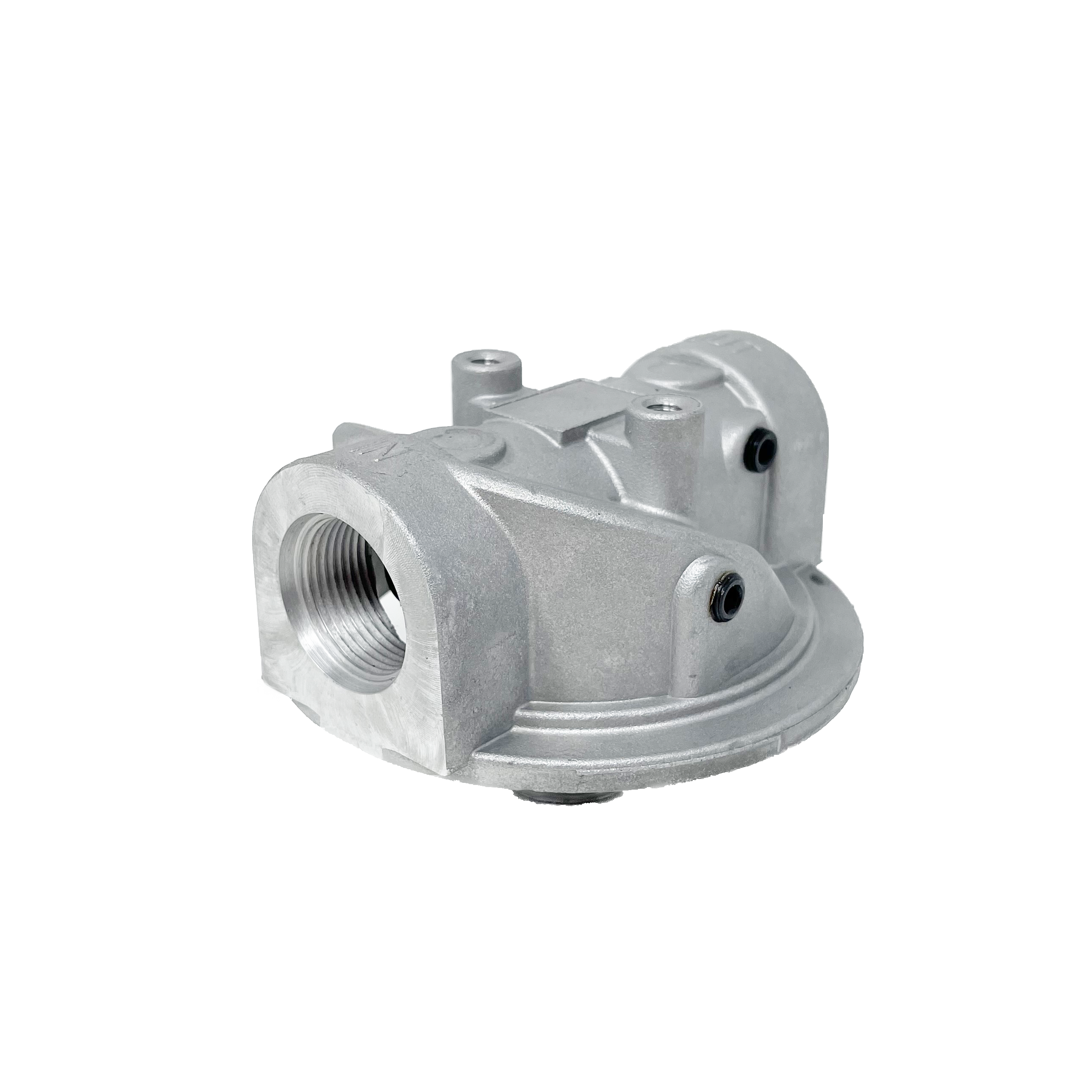 SSF-130-B1.7-1 : Stauff SSF Spin-On Filter Head, 60 GPM, 174psi, #16 SAE (1"), with Bypass, Clogging indicator port drilled for return