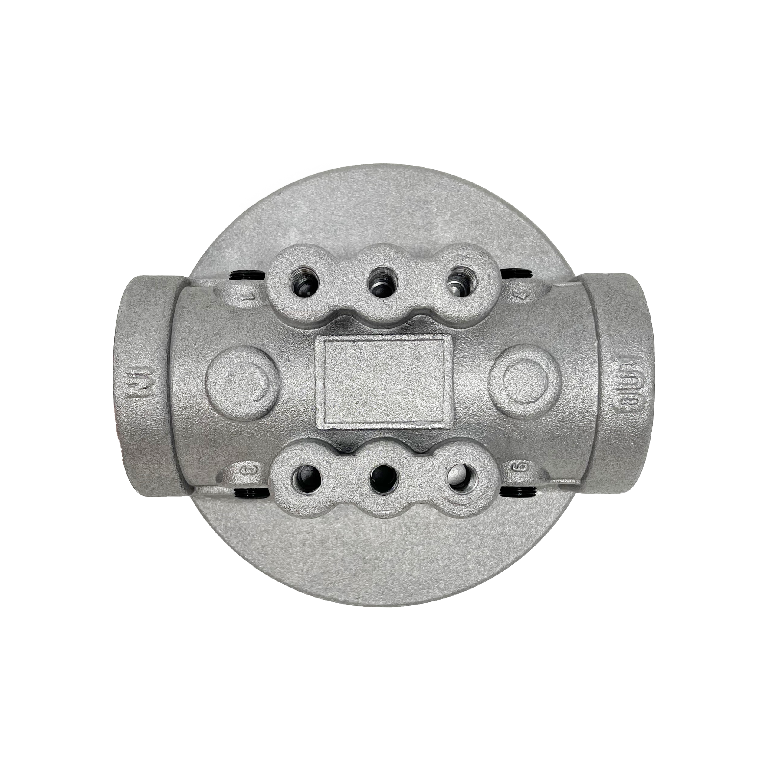 SSF-180-B1.7-4 : Stauff SSF Spin-On Filter Head, 80 GPM, 200psi, #24 SAE (1.5"), With Bypass