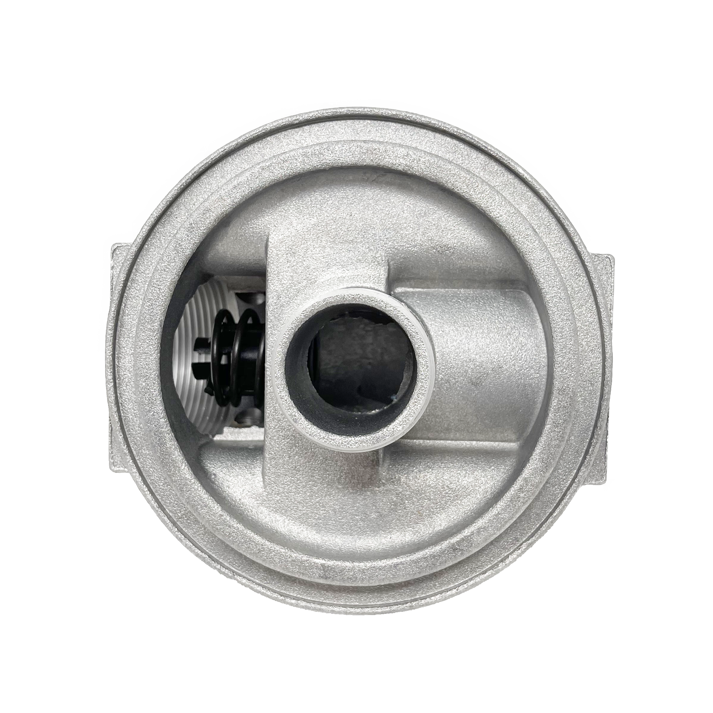 SSF-180-B1.7-4 : Stauff SSF Spin-On Filter Head, 80 GPM, 200psi, #24 SAE (1.5"), With Bypass