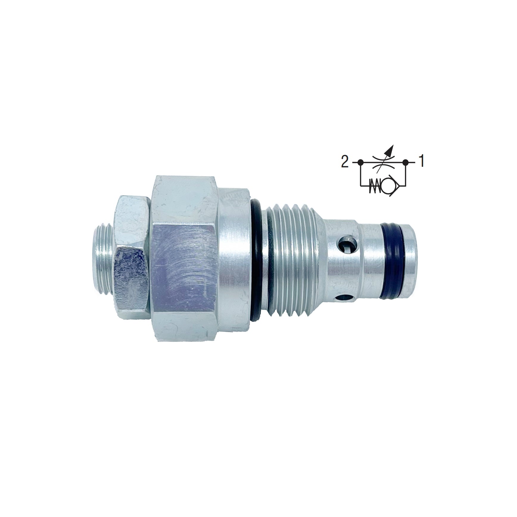 ST2C1A-A2/L20S-A : Argo-Hytos Flow Control Valve, 5 GPM, 4600psi, Allen Key Screw, Fits C-8-2 Cavity