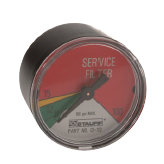 SPG-C-040-00100-03-P-N02-402928 : Stauff Visual Clogging Indicator, No Thermostop, for Stauff RF, Spin-Ons Filter Series, Buna
