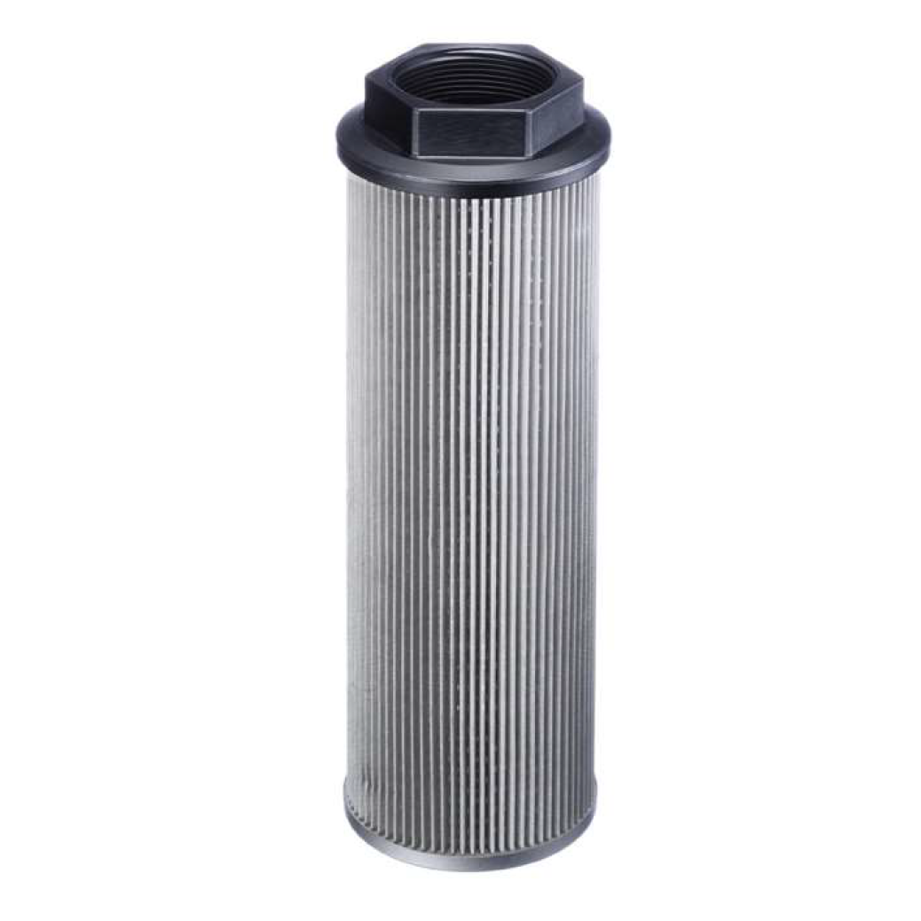 SUS-131-N48-272-125-P-O : Stauff Suction Strainer, Plastic End Cap, 3" NPT, 104GPM, 125 Micron, No Bypass