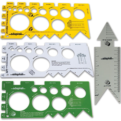 TGK-02 : ADAPTALL JIC, NPT, ORB, ORFS THREAD GAUGE KIT