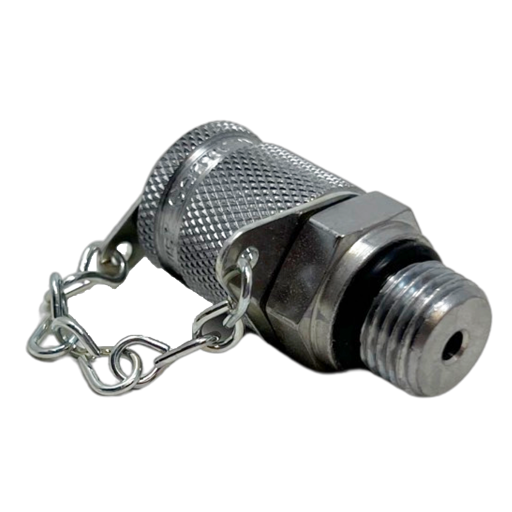 TPPM1620CBS#6 : Anchor Test Point, 9000psi Rated, 9/16-18 (-06) ORB, Buna Seals, Zinc/Nickel Plated Carbon Steel