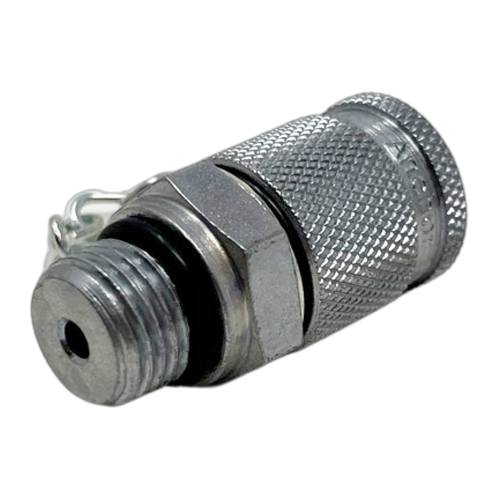 TPPM1620CBS#4 : Anchor Test Point, 9000psi Rated, 7/16-20 (-04) ORB, Buna Seals, Zinc/Nickel Plated Carbon Steel