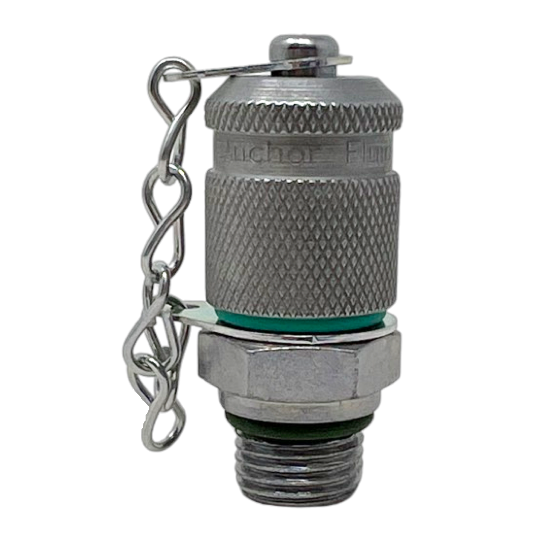 TPPM1620CVS#4 : Anchor Test Point, 9000psi Rated, 7/16-20 (-04) ORB, Viton Seals, Zinc/Nickel Plated Carbon Steel