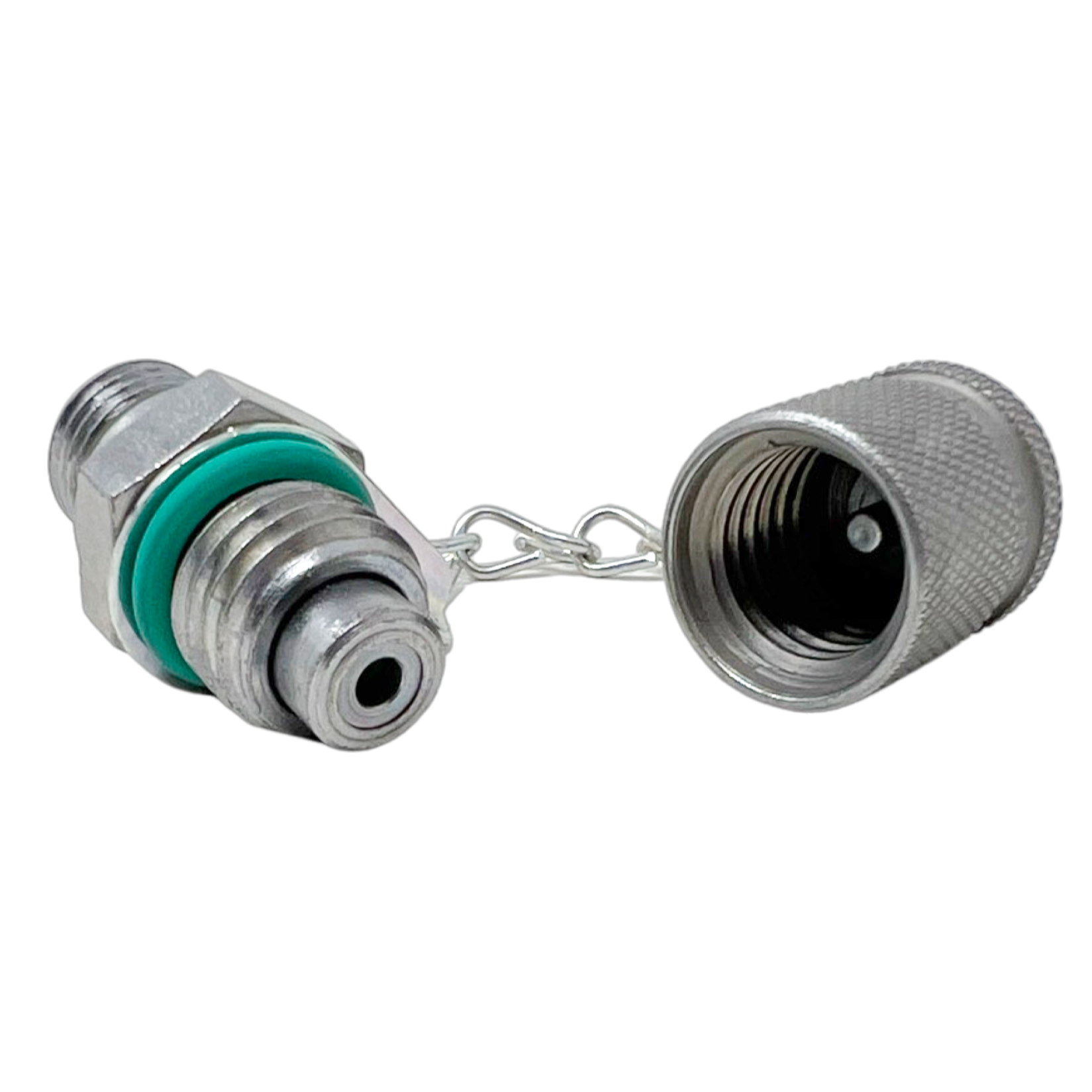 TPPM1620SVS#4 : Anchor Test Point, 9000psi Rated, 7/16-20 (-04) ORB, Viton Seals, Stainless Steel