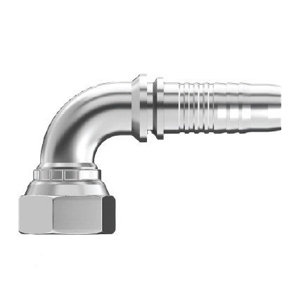 UC-JCFX90-1616 : Continental Hose Fitting, 1 Hose ID, 1-5/16-12 Female JIC, 90-Degree, Swivel Connection