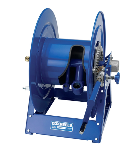 V-1175-850-T : Coxreels V-1175-850-T Vacuum Only Direct Crank Rewind, 1 1/2" ID, 50' capacity, NO HOSE