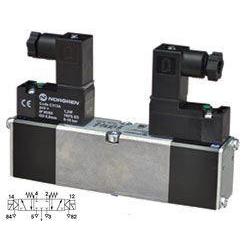 V45A611D-C313B : Norgren V45 Series, 5/3 (APB) valve, sol/sol (24VDC) with connector