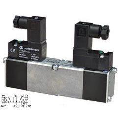 V44A511D-C318B : Norgren V44 Series, 5/2 valve, sol/sol (115VAC) with connector