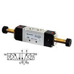 V51R511A-A2000 : Norgren V51 Series, Two-Position, Five-Way valve body, Solenoid Actuated, Solenoid Return, 1/4 inch NPT ports