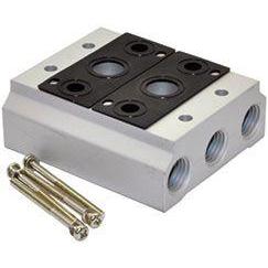 V51R502 : Norgren V5x Series 2 station manifold for 1/4 NPT ported valves