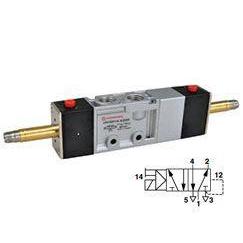 V51R611A-A2000 : Norgren V51 Series, 3-Position, 5-Way APB valve, Solenoid Actuated, Solenoid Return, 1/4 inch NPT ports