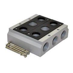 V53T502 : Norgren V5x Series 2 station manifold for 1/2 NPT ports