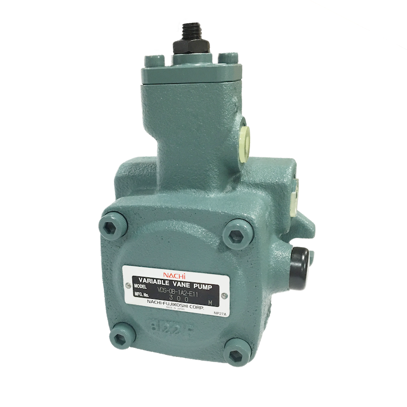 VDS-0B-1A2-U-10 : Nachi VDS Variable Volume Vane Pump, SAE A 2-Bolt, 8cc, 3.94GPM, 217 to 507psi Range