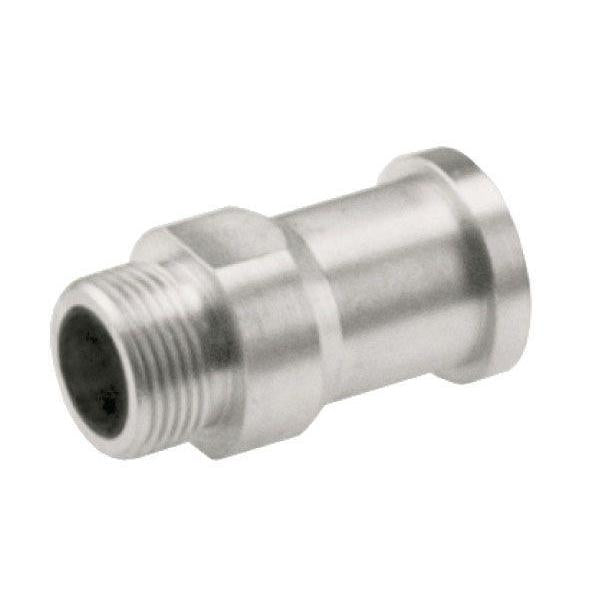 302-12-24 : AFP Split Flange Head Adapters, Steel, Straight, 0.75 (3/4") Male SAE Side 1, 1.5 (1-1/2") C61 Side 2, 3000psi Rated