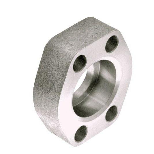 W72-56-56U : AFP Flat Socket Weld Pipe Flange, Steel, Straight, 3.5 (3-1/2") Pipe Side 1, 3.5 (3-1/2") C61 Socket Weld Flange Side 2, Kit with Flange, Bolts, O-Rings