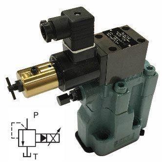 ER-G03-3-E21 : Nachi D05 Electro-Hydraulic Proportional Pressure Relief Valve, 214psi to 3000psi