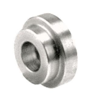 36T-32SFX : AFP Tube Flange Head Fitting, Steel, Straight, 2.25 (2-1/4") Tube Side 1, 2" C62 Tube Flange Side 2