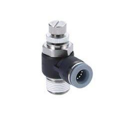 C2VA00428-10PACK : Norgren Banjo flow control (regulating out), 1/4 NPT thread, 1/4 tube O/D