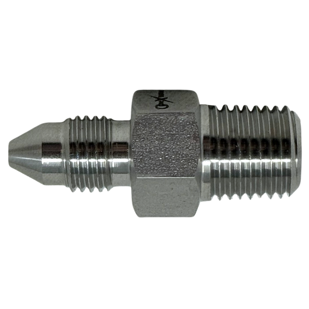 103 - NPT Male to Medium Pressure Male Adapter