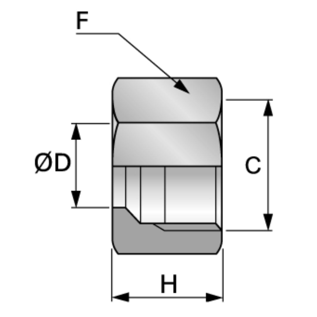 Shop MTN-H Heavy Duty DIN Nut