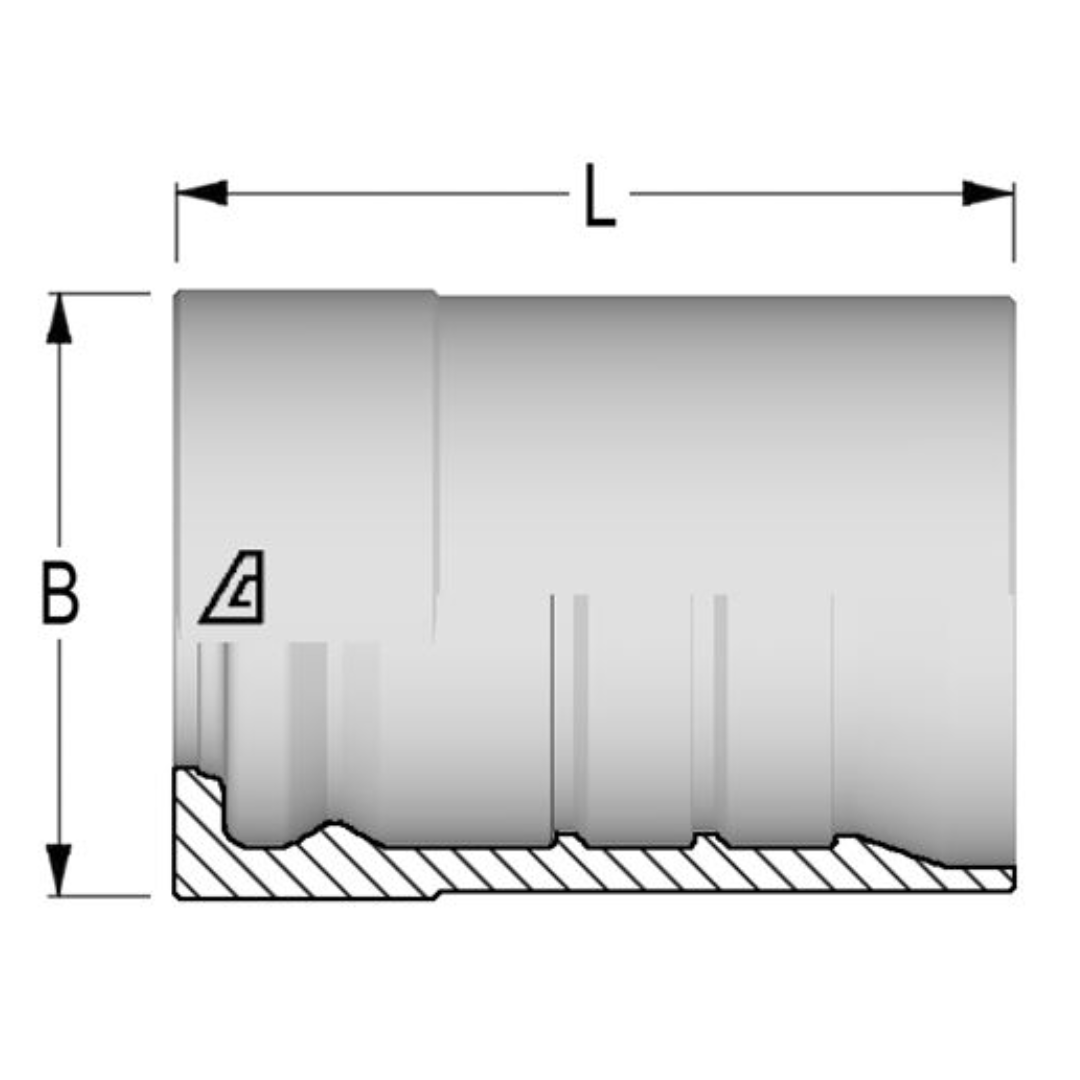 Shop XF1 Interlock Skive Ferrules for Two-Piece Fittings
