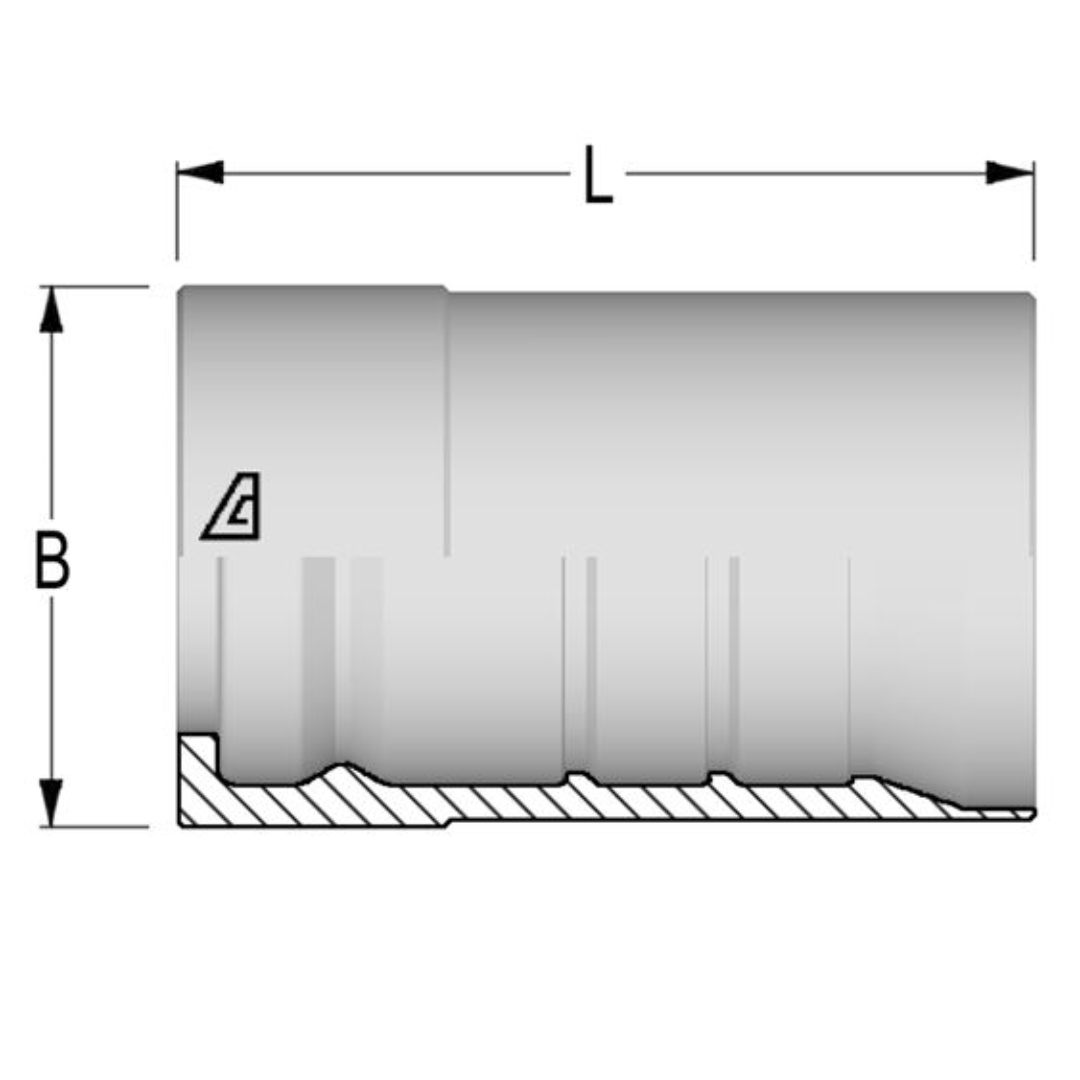 Shop XF2 Interlock Skive Ferrules for Two-Piece Fittings