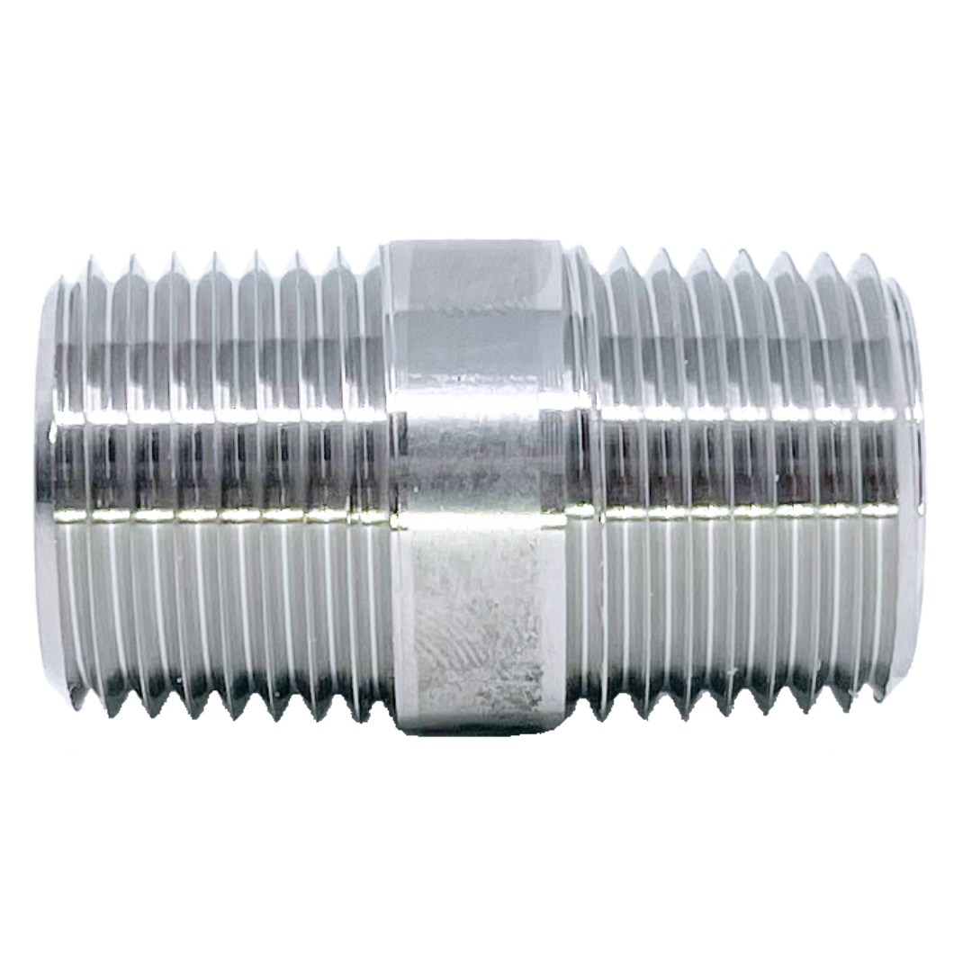 Shop Superlok ICN Stainless Straight Male NPT - Male NPT Close Nipple