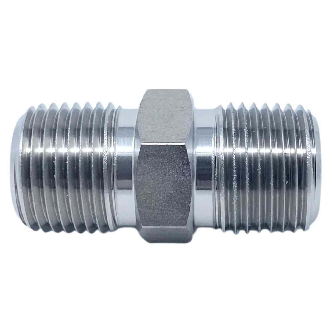 Shop Superlok IHN Stainless Straight Male NPT - Male NPT Hex Nipple