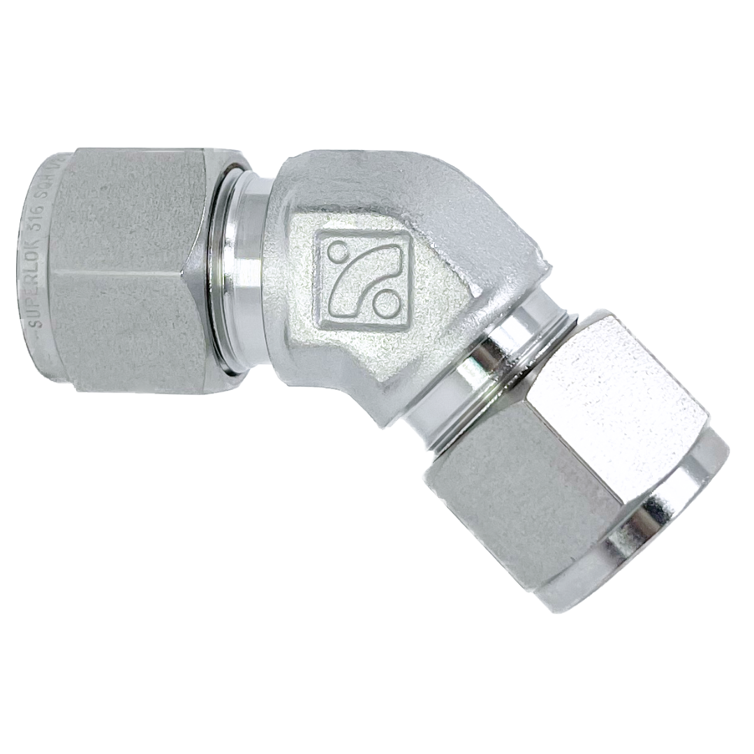 Shop Superlok 45-Degree SHUE Stainless Tube Union Elbows