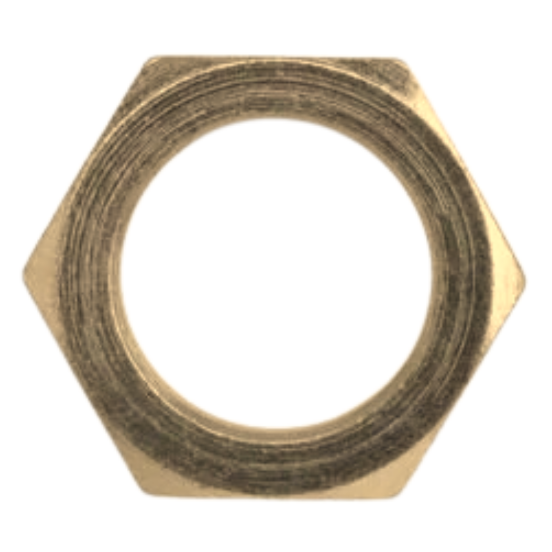 0318-02-B : OneHydraulics Brass JIC Tube Nut, 5/16-24 (-02) Female JIC