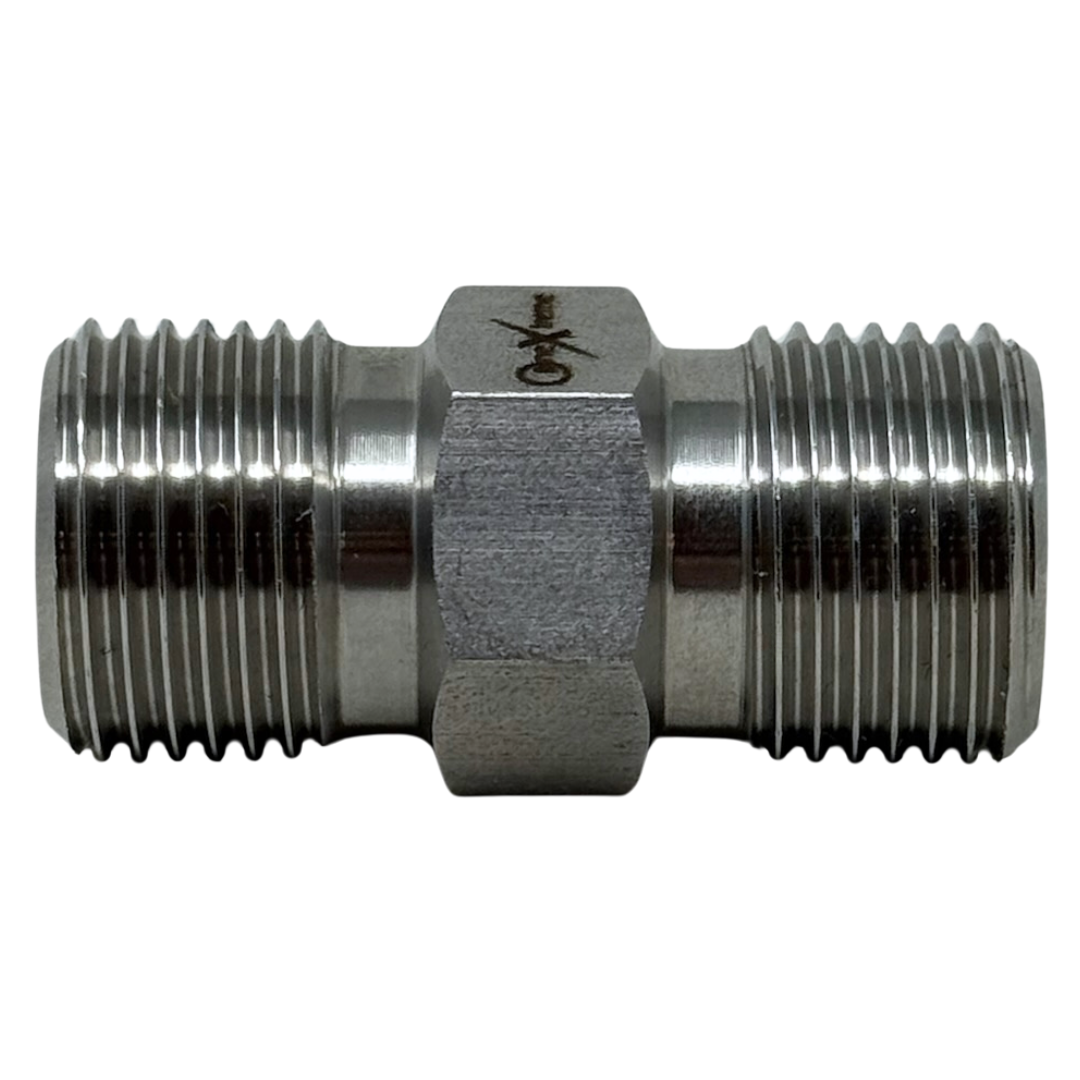 X12TM14TM30 : OneXtreme Adapter, 0.75 (3/4") Male Type-M x 0.875 (7/8") Male Type-M, 30,000psi