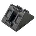 148915-FIRE : FIRE SALE Angle Bracket, 90 Deg, 2-Hole, Die-Cast Aluminum. - ALL SALES FINAL