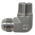 2501-12-12-SHF-FIRE : FIRE SALE SHF 316 Stainless steel, 90° Connector -12 MJIC x 3/4 MPT - ALL SALES FINAL