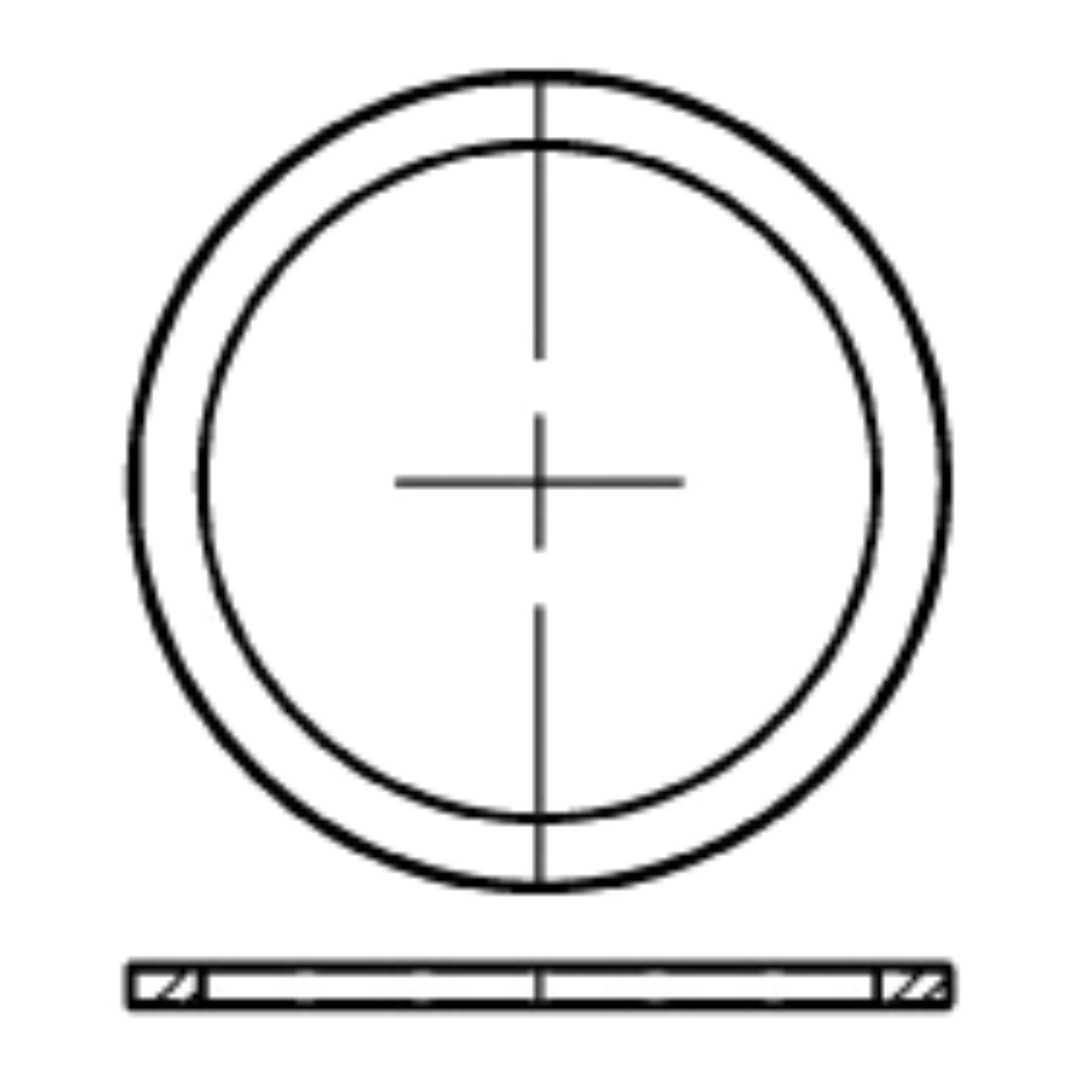 3500-08MM : Adaptall Copper Sealing Washer, 8mm Metric Banjo