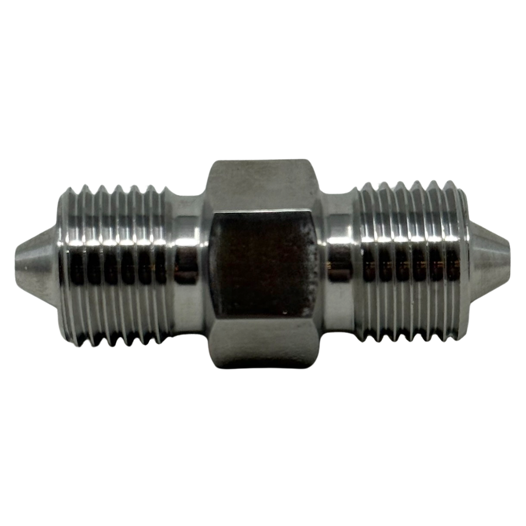 X4H06H60 : OneXtreme Adapter, 0.25 (1/4") Male HP x 0.75 (3/4") Male HP, 60,000psi
