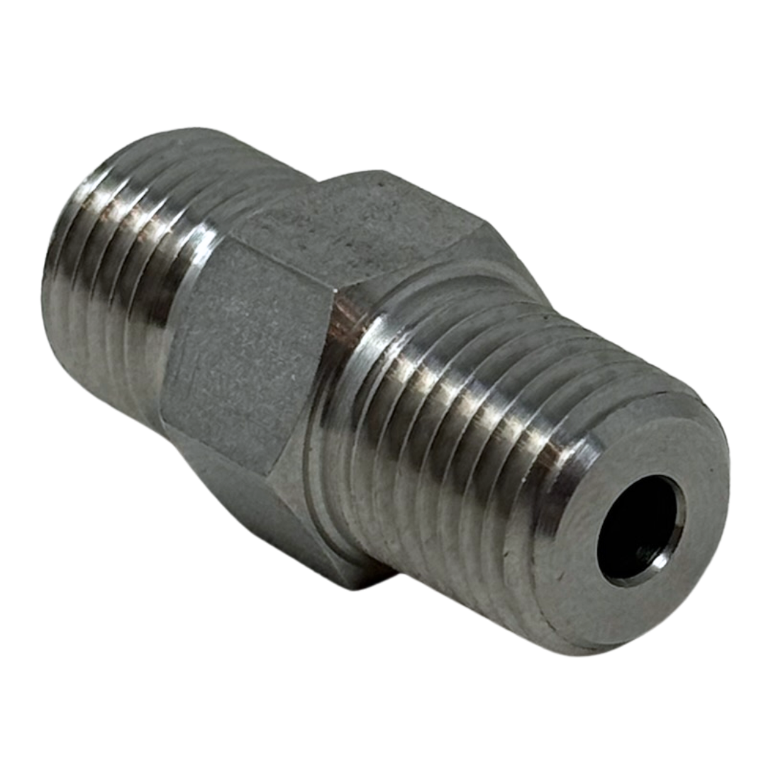 X6N06H15 : OneXtreme Adapter, 0.375 (3/8") Male NPT x 0.75 (3/4") Male HP, 15,000psi