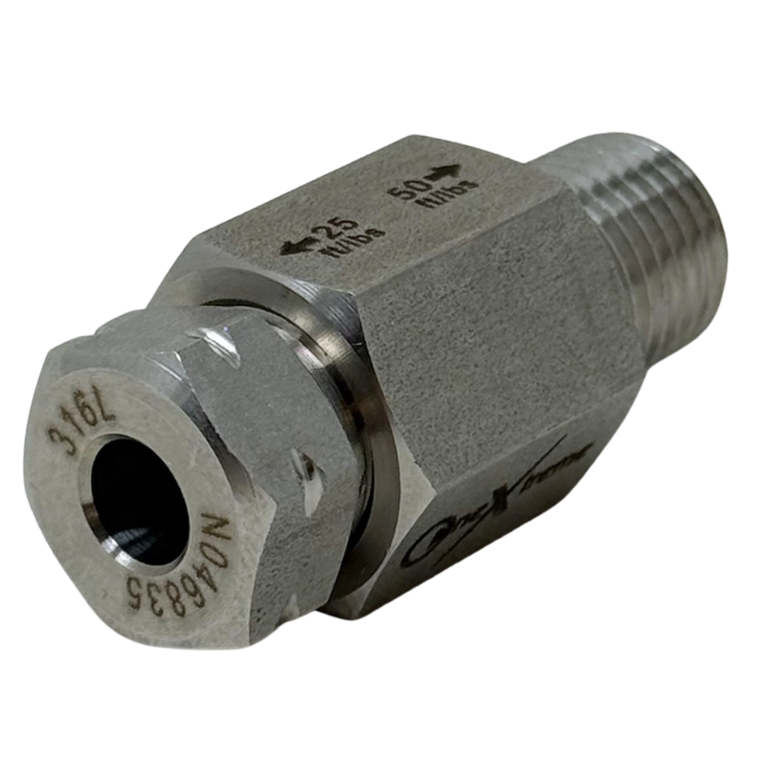 X4N06HF15-K : OneXtreme Adapter, 0.25 (1/4") Male NPT x 0.75 (3/4") Female HP, 15,000psi