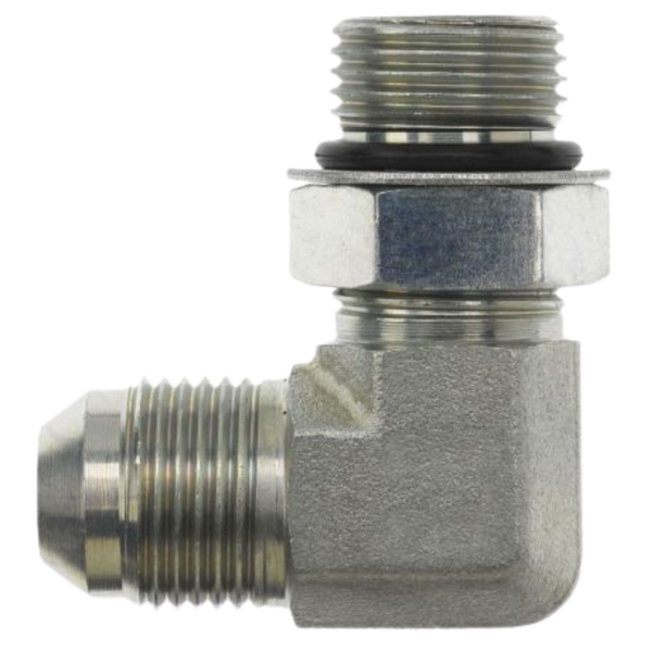 6801-06-06-NWO-SS : OneHydraulics 90-Degree Stainless Adapter, 9/16-18