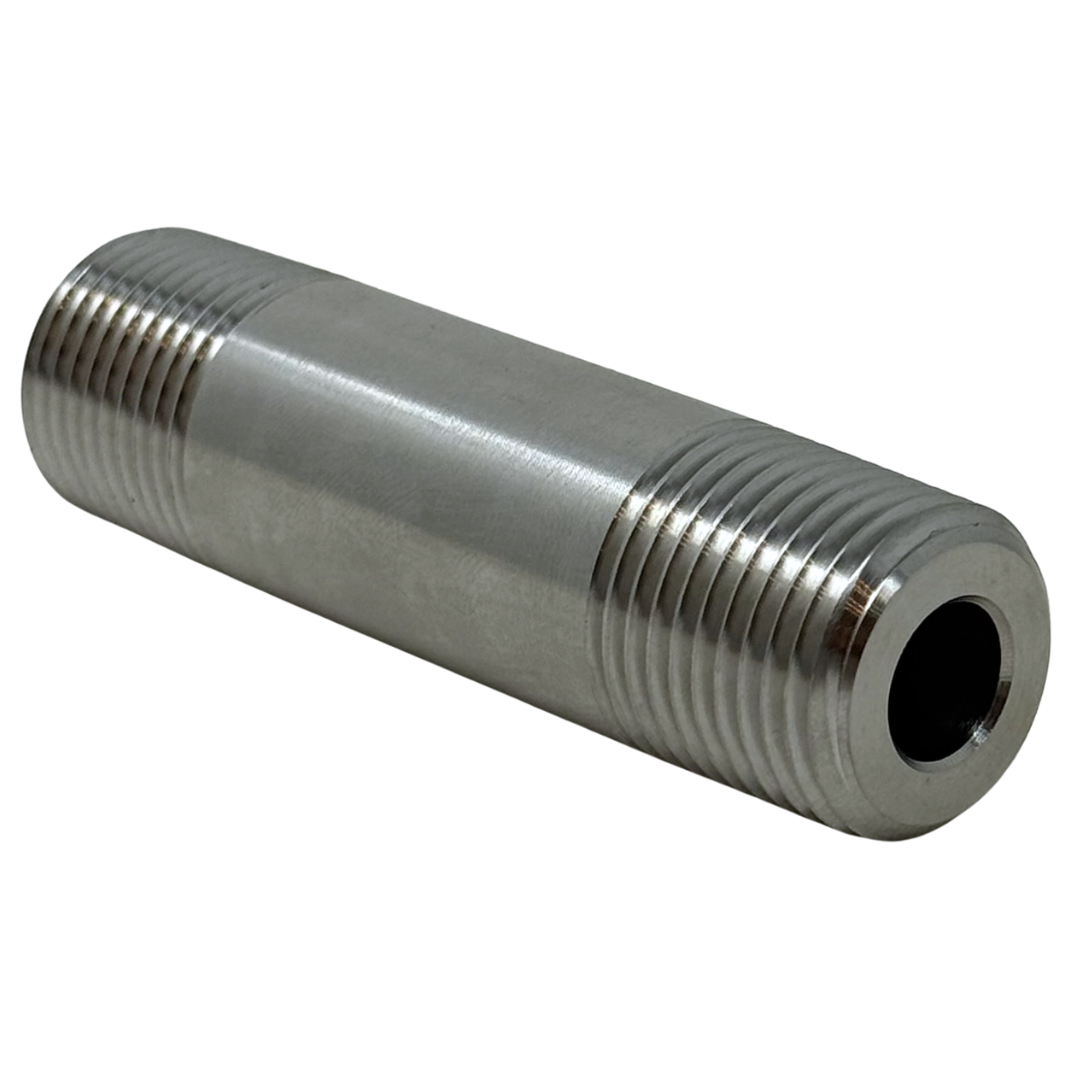 X8N08N-2R15 : OneXtreme Adapter, 1/2" Male NPT Nipple x 2.00" Long, 15,000psi