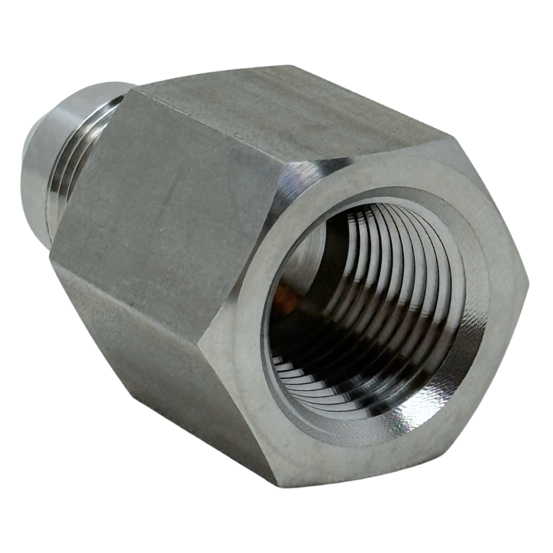 X6NF16M15 : OneXtreme Adapter, 0.375 (3/8") Female NPT x 1" Male MP, 15,000psi
